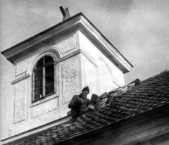 oprava střechy kostela