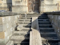 oprava vstupního schodiště