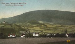 9. až 12. kaplička křížové cesty (vlevo od středu)