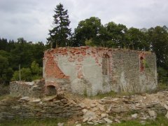 pohled zezadu zleva