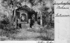historické foto původní podoby kapličky