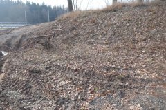 vyznačené nové místo pro kapličku