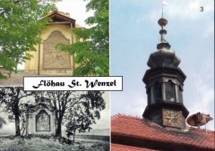 kaplička na pohlednici