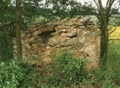 zbytky kaple před zbořením