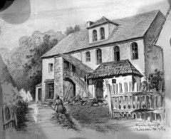kresba synagogy