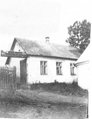 historické foto kaple (vpravo)