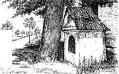 kresba kapličky