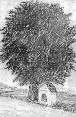 kresba kapličky