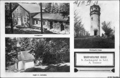 kaple na dobové pohlednici