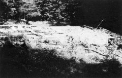 zbytky zbořené kaple