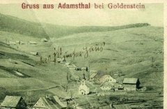 historické foto kaple na části pohlednice