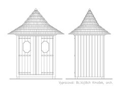 nákres kaple