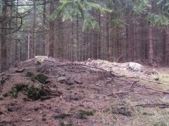 pohled na trosky kaple