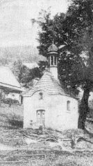 historické foto kaple před přestavbou