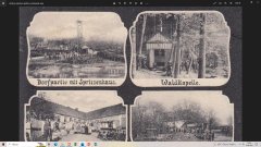 historické foto kaple (vpravo nahoře)