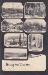 historické foto kaple (vpravo nahoře)