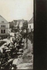 historické foto kaple (vpravo)