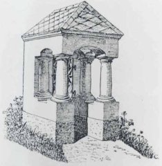 nákres kaple