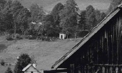 historické foto kaple (v pozadí)
