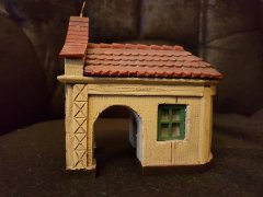 model kaple vytvořený před 1945