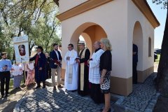 slavnostní svěcení obnovené kaple