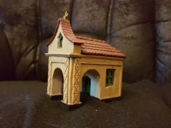 model kaple vytvořený před 1945