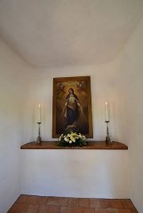 slavnostní svěcení obnovené kaple - pohled do interiéru