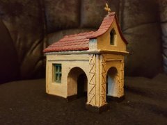 model kaple vytvořený před 1945