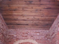 nový strop kaple