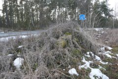 zbytky zdiva kaple