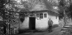 historické foto kaple (výřez)