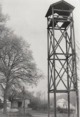 historické foto kaple (v pozadí)