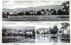 historické foto kaple (vpravo dole)