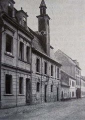 historické foto synagogy