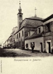 historické foto synagogy