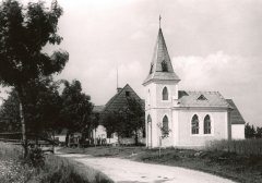historické foto velké kaple sv. Antonína