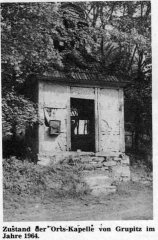 historické foto kaple