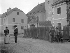 historické foto kaple - výřez
