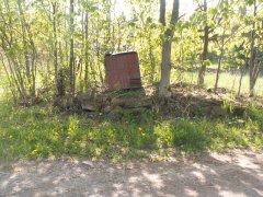 zbytky zdiva kaple