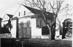historické foto kaple (vpravo)