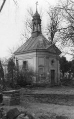 likvidace hřbitova a kaple
