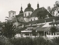 oprava kostela po 2. světové válce