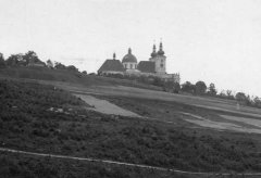 pohled na kostel od Samotišek