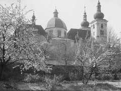 pohled na kostel od severu