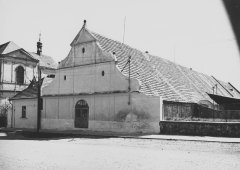 stodola, ve které byla kaple umístěna