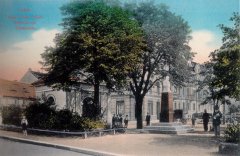dobová pohlednice s motivem kaple