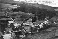 pohled na kapli sv. Marty a Anny nad Horním Údolím