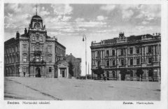 kaple na dobové pohlednici