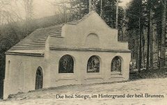 historické foto kaple (zadní strana)