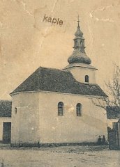 historické foto kaple